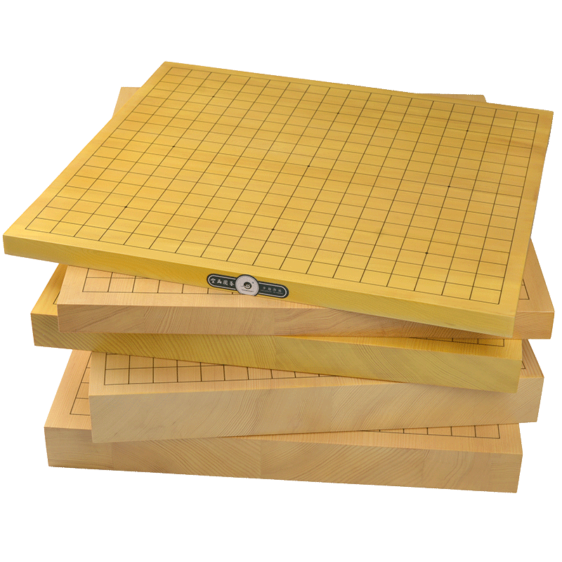 云扁围棋新榧实木拼接盘优惠让利