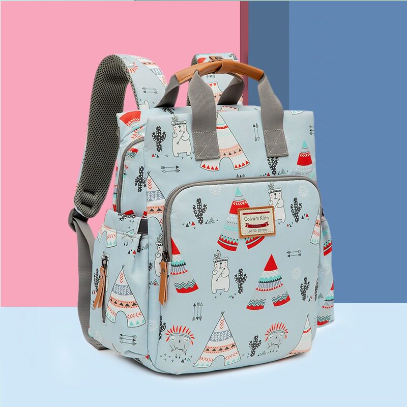 日本辣妈款妈咪包双肩2021年新款双肩大容量时尚轻便妈妈包母婴包