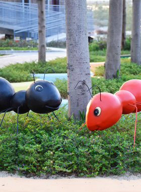 户外花园庭院仿真动物蚂蚁玻璃钢昆虫雕塑摆件幼儿园草坪景观装饰