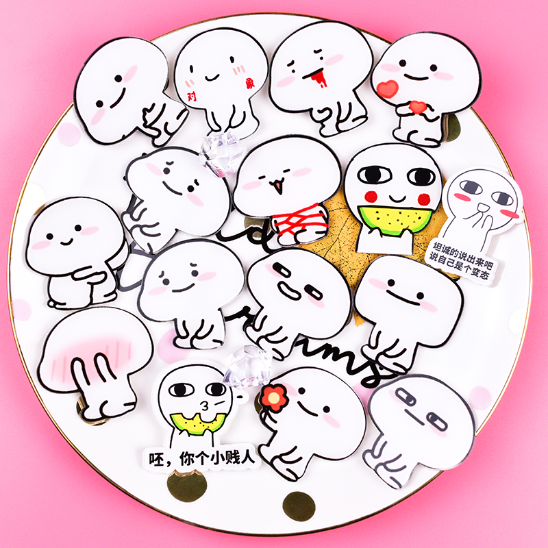 ÑÇ¿ËÁ¦ ¿¨Í¨¿É°®QQ΢ПãЦ±íÇé°üÊÖ»ú¿ÇÌùÆ¬ÐØÕë¹ÒÊÎDIY¶¨ÖÆ»ÕÕÂ