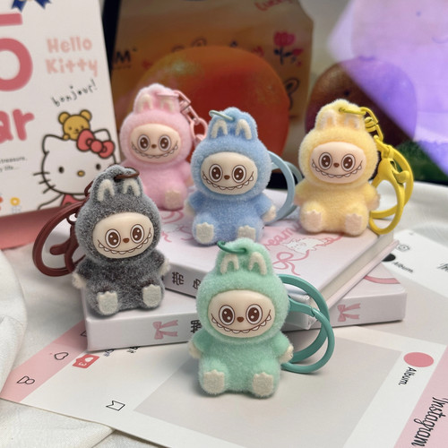 labubu公仔拉布布挂件钥匙扣