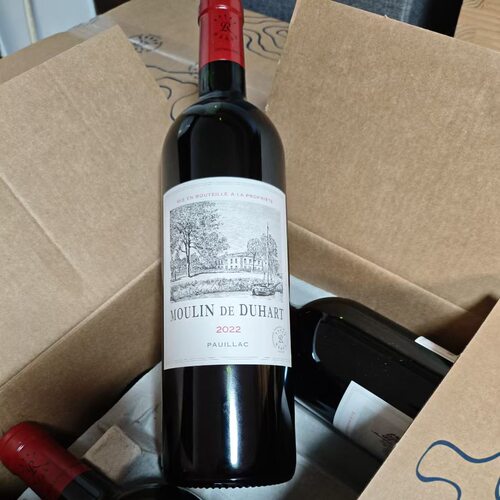 正品行货法国波尔多四级名庄副牌都夏磨坊干红葡萄酒202*年750ml