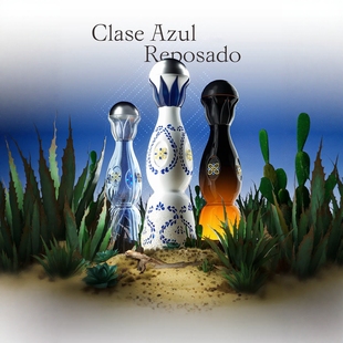 正品行货墨西哥Clase Azul Tequila克斯阿苏尔龙舌兰酒750ml礼盒