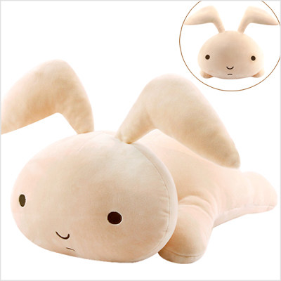 韩国蜡笔小新挨揍兔趴趴抱枕玩偶