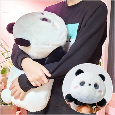 韩国爱宝乐园趴趴大熊猫抱枕靠枕