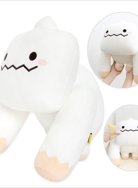 韩国代购进口maplestory冒险岛枫之谷白雪人玩偶毛绒公仔娃娃周边