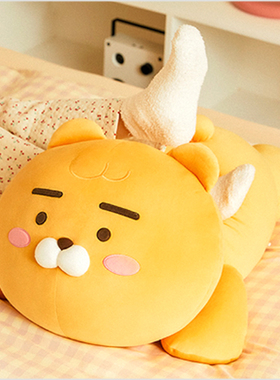 韩国代购KAKAO FRIENDS Ryan狮子趴趴大抱枕玩偶公仔靠垫靠枕娃娃