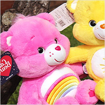 韩国代购进口Care Bears熊熊/彩虹熊公仔毛绒玩具/熊玩偶娃娃礼物