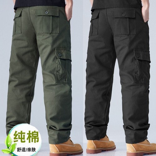 纯棉面料舒适.耐穿耐磨.宽松直筒