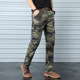 棉弹工装 迷彩裤 男多口袋直筒宽松户外休闲裤 春季 耐磨工作裤 保安服