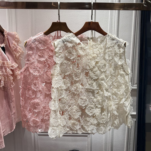 无袖背心气质名媛小香风上衣仙