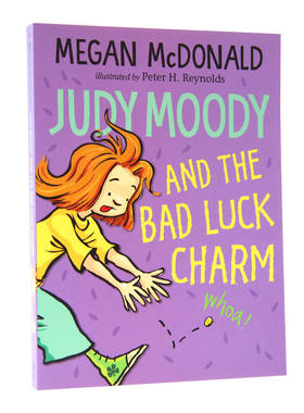 现货 英文进口原版 Judy Moody and the Bad Luck Charm 稀奇古怪小朱迪和坏运气魔咒 儿童青少年英语读物小说 课外读物