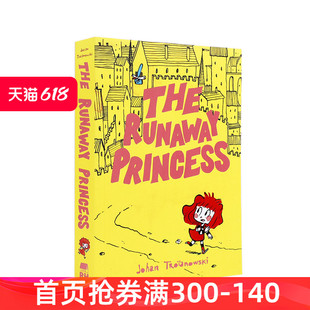 青少年中小学生英语课外拓展阅读书籍 公主 PRINCESS 进口英文原版 幽默奇幻故事情节小说读物 RUNAWAY 兰登书屋 逃跑 THE