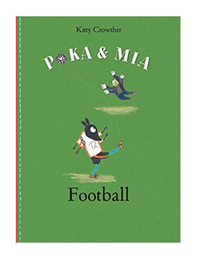 英文原版 POKA＆MIA Football 儿童青少年课外阅读