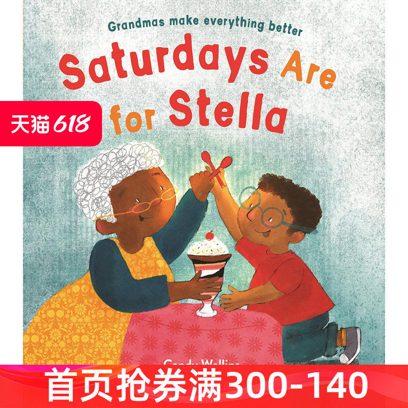 进口英文原版 saturdays are for stella 星期六是斯特拉的 儿童英语