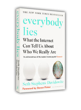 英文原版 Everybody Lies 人人都在说谎 赤裸裸的数据真相 魔鬼经济学 点石成金 大数据分析基础书籍 互联网数据应用