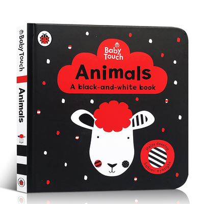 进口英文原版 动物 Baby Touch Animals 纸板书 小瓢虫Ladybird 儿童早教英语书 纸板书 DK出版