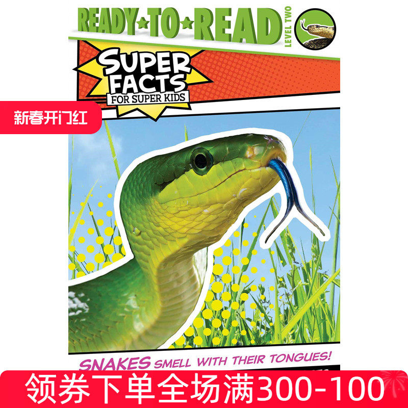 进口英文原版 Snakes S儿童读物原版书
