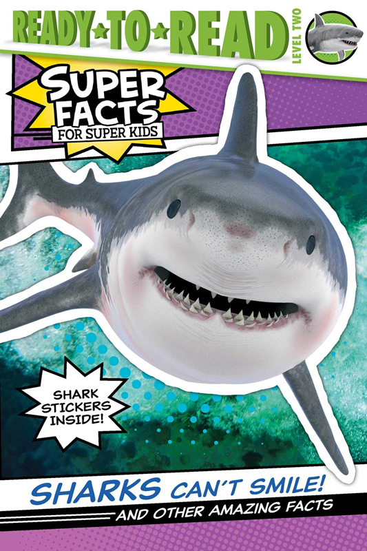 进口英文原版 Sharks Can't Smile!: And Other Amazing Facts 鲨鱼不会笑！：还有其他令人惊讶的事实 青少年课外英语阅读 平装 书籍/杂志/报纸 儿童读物原版书 原图主图