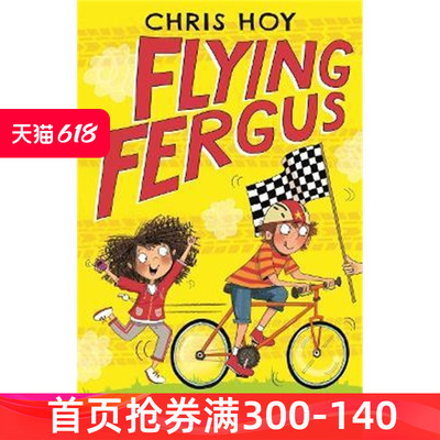 现货 进口英文原版 Flying Fergus 2: The Great Cycle Challenge 飞行弗格斯2：自行车大挑战 儿童英语阅读章节书