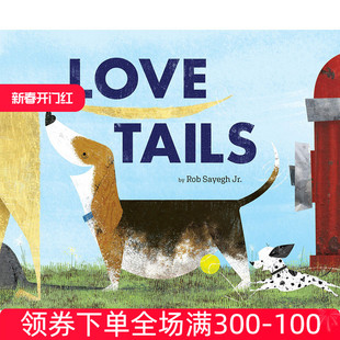 Love 儿童英语启蒙绘本 Tails 尾巴 故事书 爱 进口英文原版