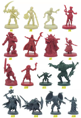 桌游模型骷髅兵法师战士魔幻