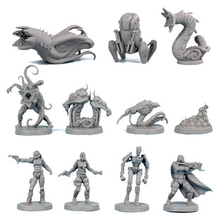 无尽绝杀alone杀戮科幻桌游模型蒙古蠕虫沙丘沙虫食人花阿尔法