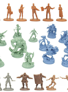 漫威无尽杀戮丧尸宇宙Marvel Zombies桌游模型钢铁侠蜘蛛侠绿巨人