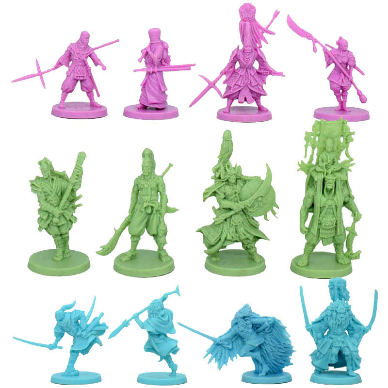 旭日战魂录桌游模型跑团古代家族