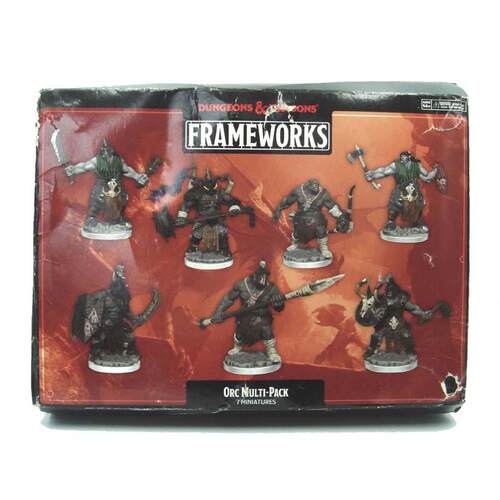 威世智WIZKIDS龙与地下城DND拼装桌游模型兽人战士ORC半兽人