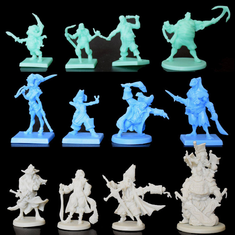 魔海传奇 朗姆酒和骨头 战棋跑团 桌游模型 盲盒 随机款