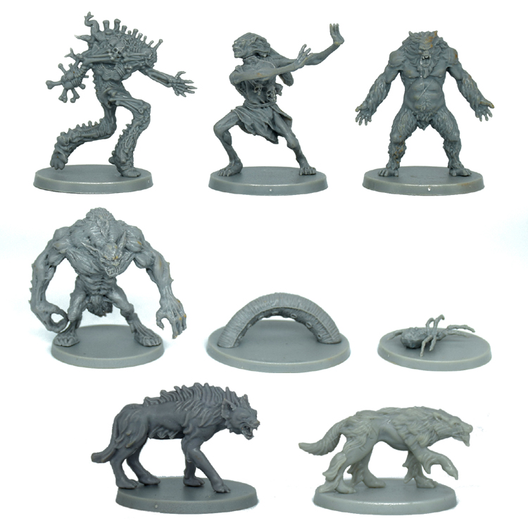 桌游模型 战棋跑团 降魔勇士 野蛮人柯南 怪物M 神话战争 万神殿