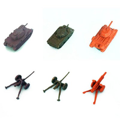 诺曼底战棋桌游模型坦克