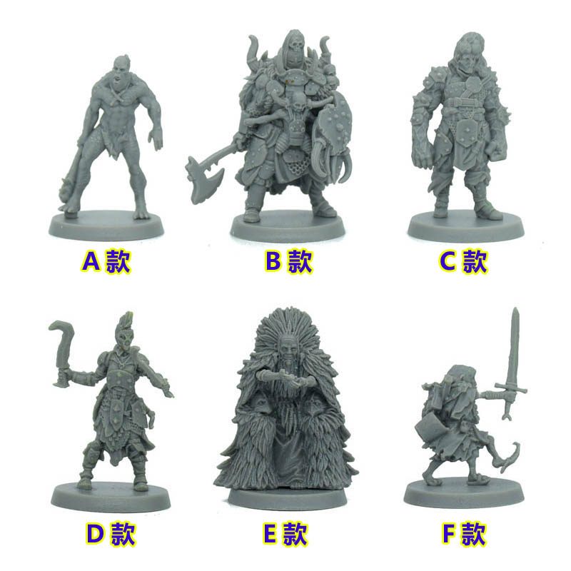 魔幻系列桌游模型 憎恨 仇恨 HATE 野蛮人