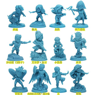 漫威联合作战KS2年轻复仇者桌游模型疾速易肤小洛基音波女王梅根