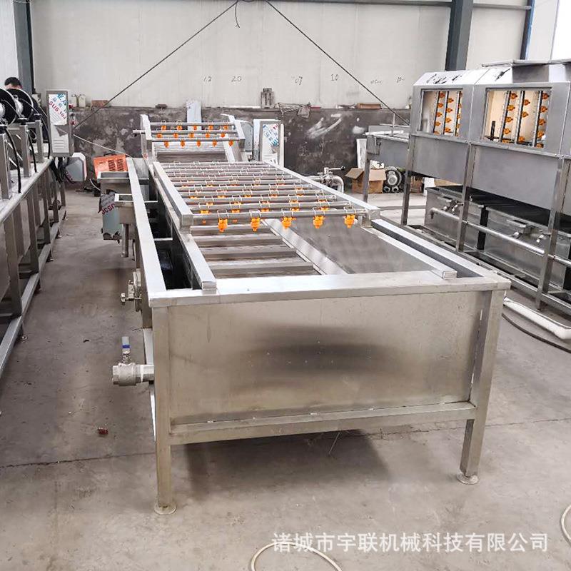 气泡清洗机真空包装食品降温预冷设备果蔬去污去泥清洗机
