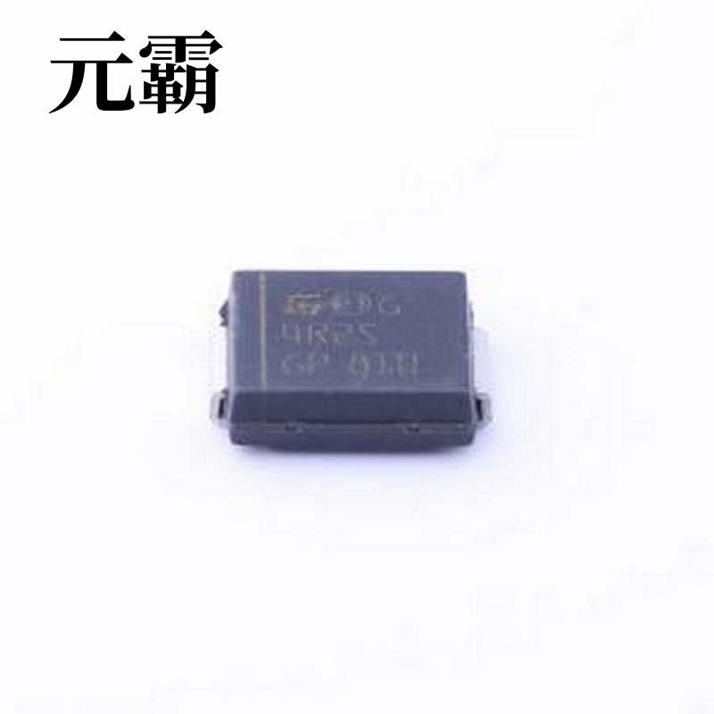 STTH4R02S 快恢复/高效率二极管 电压:200V 电流:4A SMC