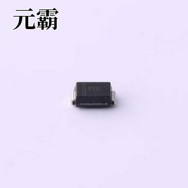 RS1G 快恢复/高效率二极管 电压:400V 电流:1A DO-214AC(SMA)