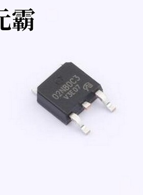 SPD02N80C3-VB 场效应管(MOSFET) 1个N沟道 耐压:800V 电流:2A TO
