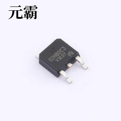 SPD02N80C3-VB 场效应管(MOSFET) 1个N沟道 耐压:800V 电流:2A TO
