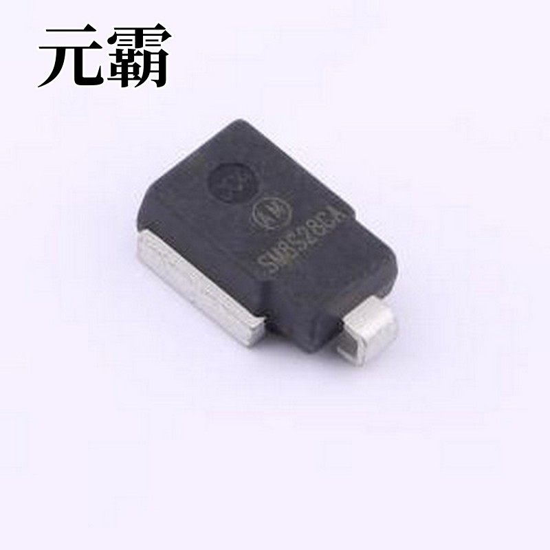 SM8S28CA 静电和浪涌保护(TVS/ESD) 双向TVS 28V截止 145A峰值脉