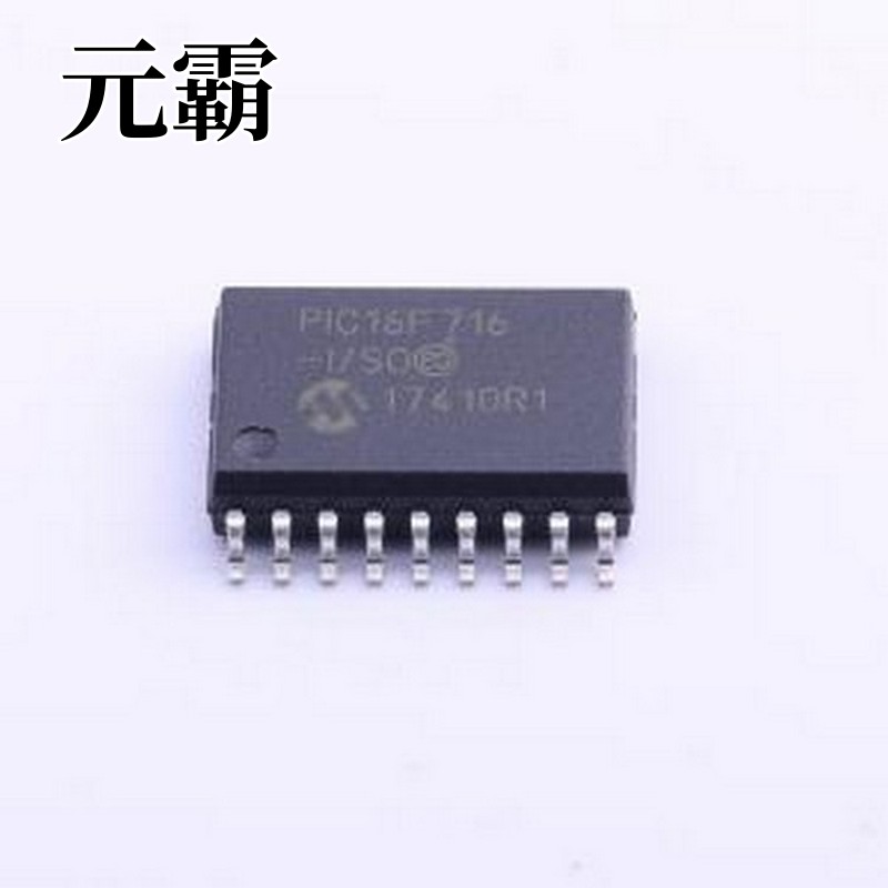PIC16F716T-I/SO 单片机(MCU/MPU/SOC) PIC16F716T-I/SO SOIC-18-
