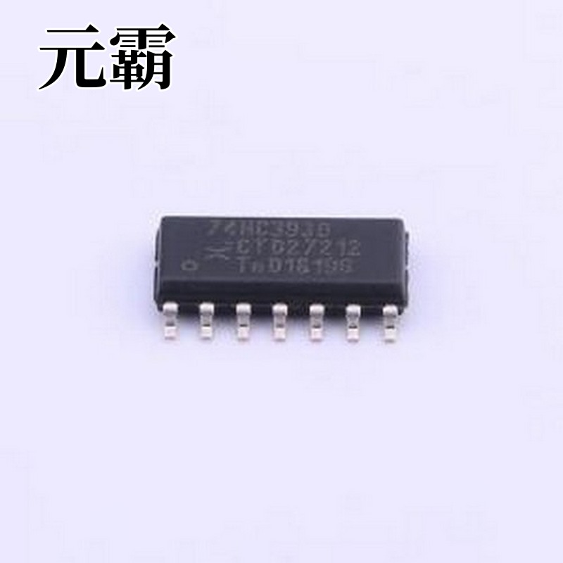 74HC393D,653 计数器/分频器 107MHz 4位二进制纹波计数器 SOIC-1
