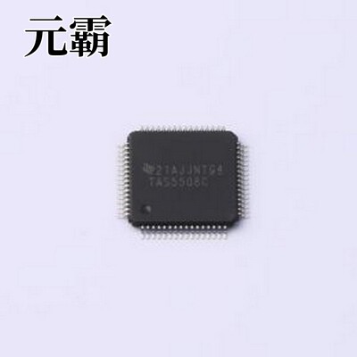 TAS5508CPAGR 音频接口芯片 8通道数字音频PWM处理器 TQFP-64(10x