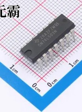 SN74LS03N PDIP-14 逻辑门