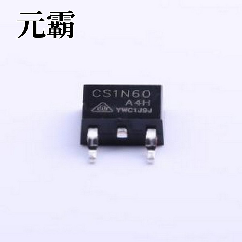 CS1N60A4H 场效应管(MOSFET) 1个N沟道 耐压:600V 电流:800mA TO-