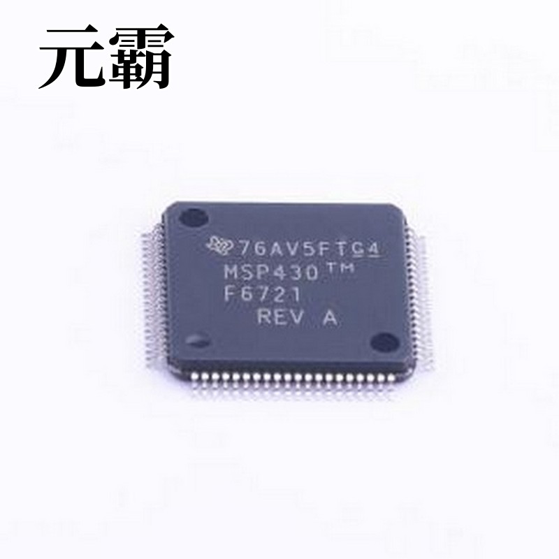 MSP430F6721IPN 单片机(MCU/MPU/SOC) 具有 2 个 Σ-Δ ADC、LCD