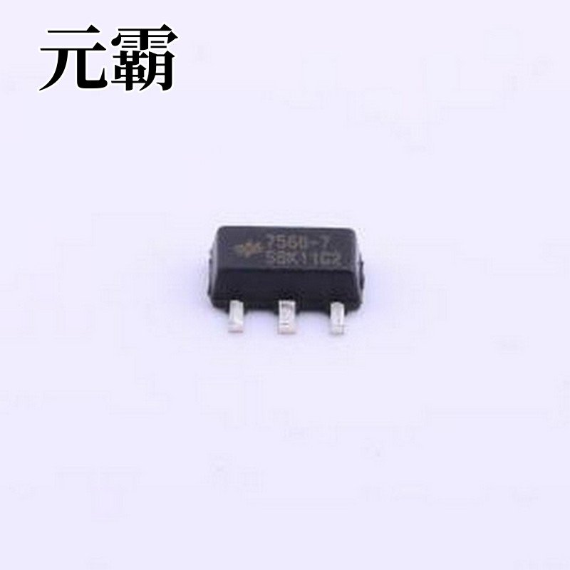 HT7560-7 线性稳压器(LDO) 输入30V 输出6V 150mA SOT-89-3