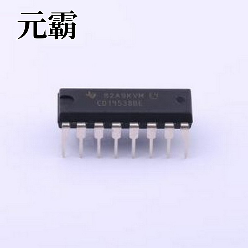 CD14538BE 单稳态多谐振荡器 CMOS 双路精密单稳态多谐振荡器 DIP