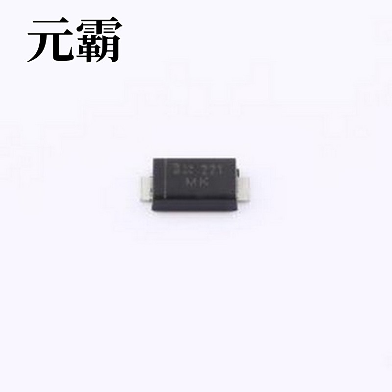 P6SMAJ30ADF-13 静电和浪涌保护(TVS/ESD) TVS 30V截止 12.4A峰值